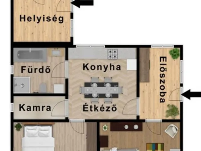 Eladó ház Dédestapolcsány 78 nm