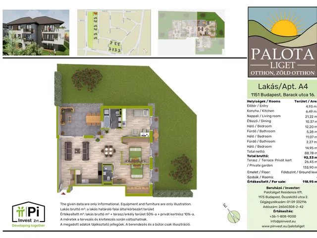 Eladó lakás Budapest XIV. kerület 92 nm