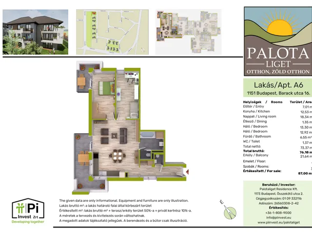 Eladó lakás Budapest XIV. kerület 76 nm