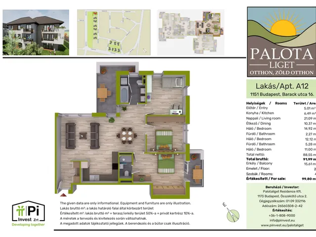 Eladó lakás Budapest XIV. kerület 92 nm