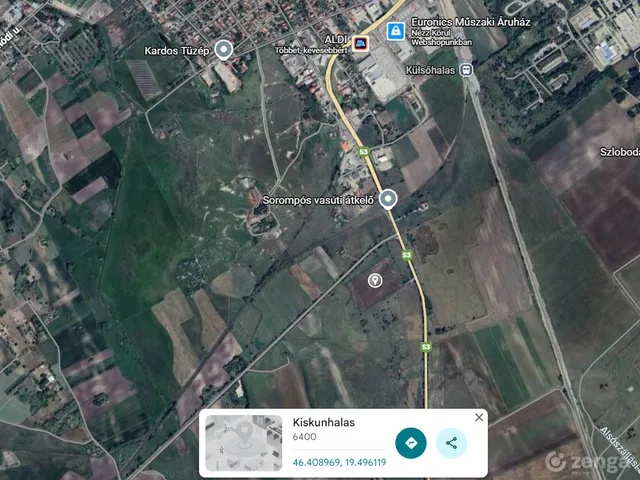 Eladó mezőgazdasági ingatlan Kiskunhalas 39828 nm