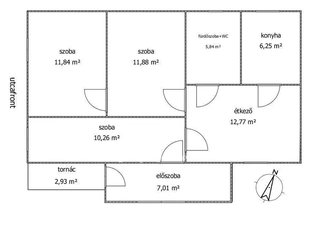 Eladó ház Mohács 67 nm