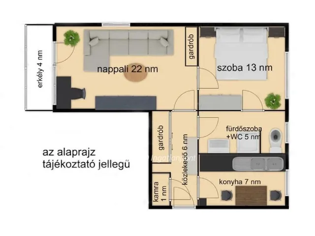 Eladó lakás Pécs 54 nm