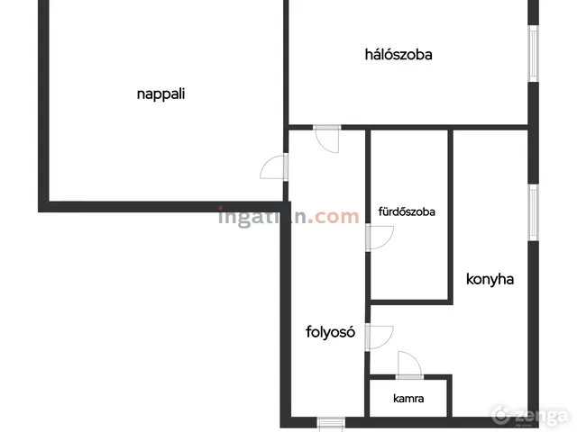 Eladó lakás Szeged, Belváros 48 nm