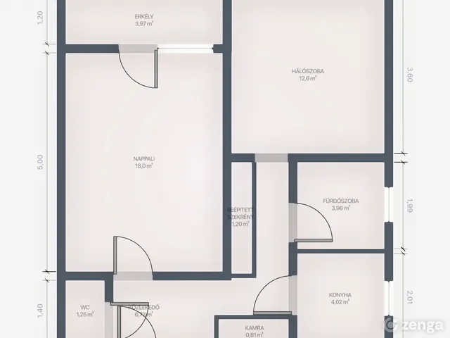 Eladó lakás Budapest XXI. kerület, Erdősor, Kőrösi Sándor utca  53 nm