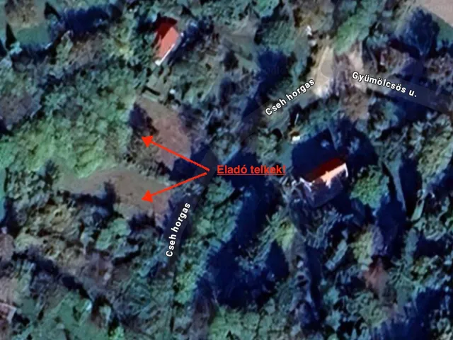 Eladó telek Győrújbarát 1002 nm