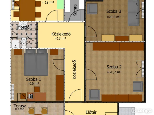 Eladó ház Debrecen, Homokkert 110 nm