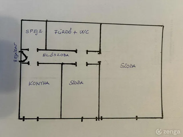 Eladó lakás Budapest X. kerület, Kőbánya 43 nm