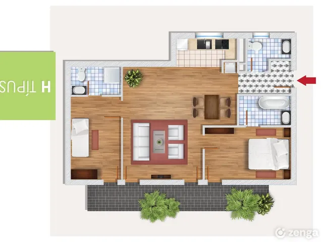 Kiadó lakás Agárd 88 nm