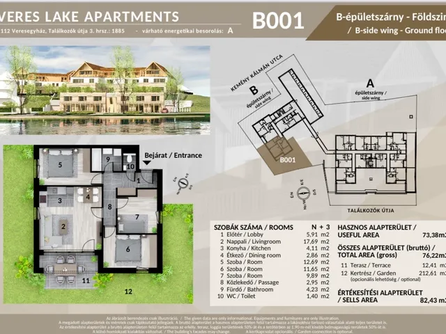 Eladó lakás Veresegyház, Találkozók útja 3 35 nm
