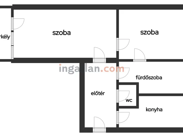 Eladó lakás Szombathely, Belváros 54 nm