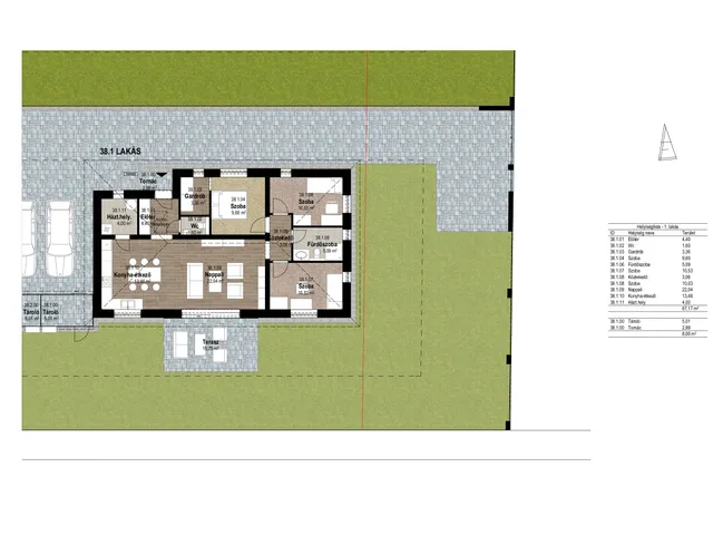 Eladó ház Szombathely, Szentkirály, Vízmellék utca  87 nm