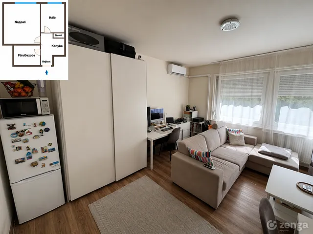 Eladó lakás Budapest XI. kerület, Lágymányos 37 nm
