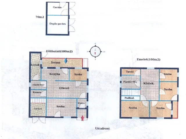 Eladó ház Jászberény, Necsőtelep 209 nm