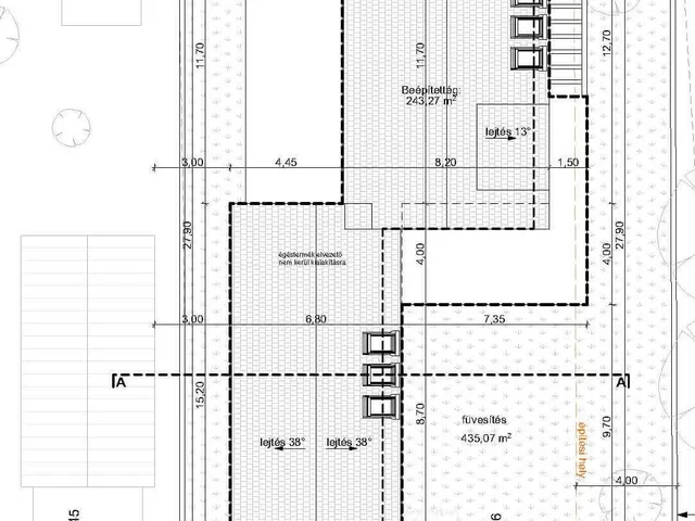 Eladó telek Dömsöd 768 nm