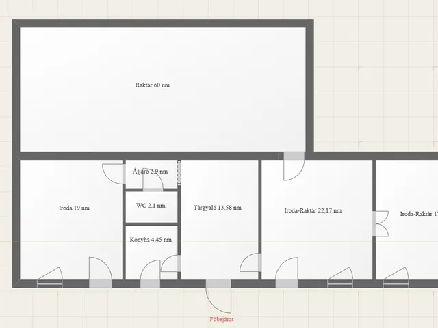 Kiadó ház Kecskemét, Belváros, Bocskai utca 6 80 nm