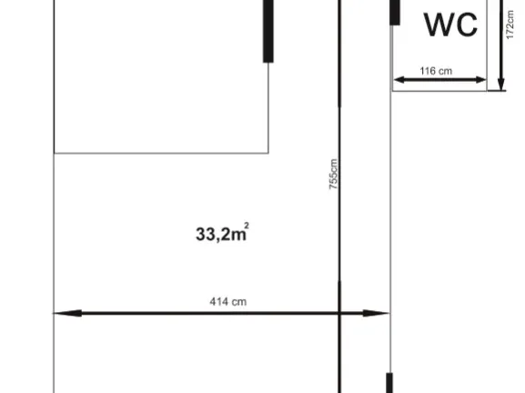 Kiadó kereskedelmi és ipari ingatlan Kecskemét, Belváros 34 nm