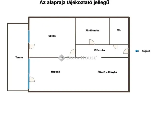 Kiadó lakás Budapest IX. kerület 44 nm