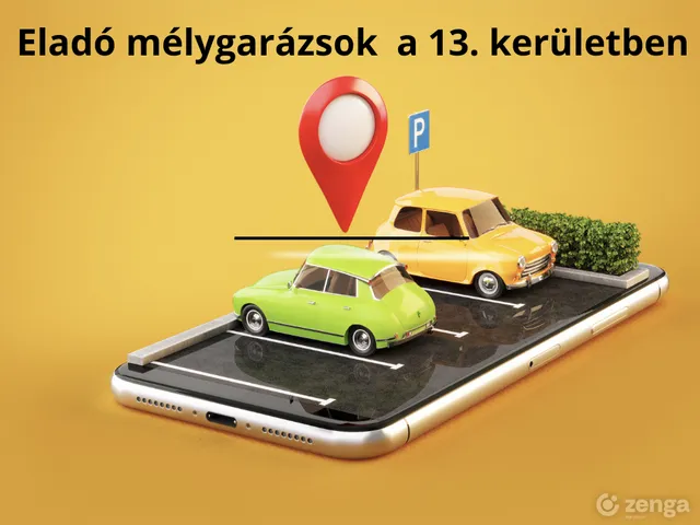 Eladó garázs Budapest XIII. kerület 12 nm