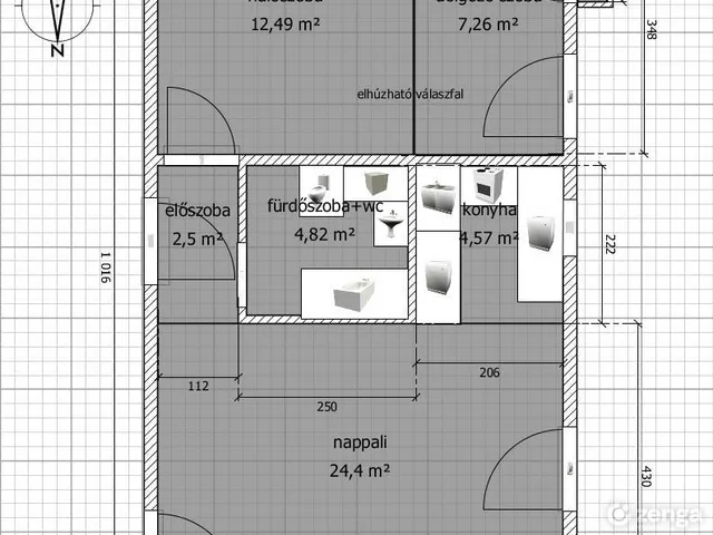Eladó lakás Budapest XXII. kerület 57 nm