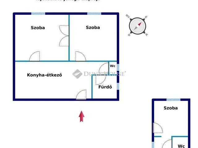 Eladó ház Táborfalva 63 nm