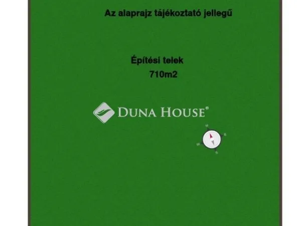 Eladó telek Cegléd 710 nm