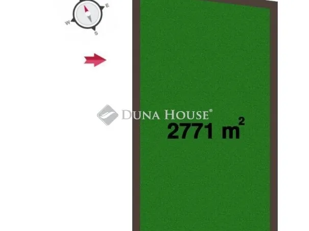 Eladó telek Pilis 2771 nm