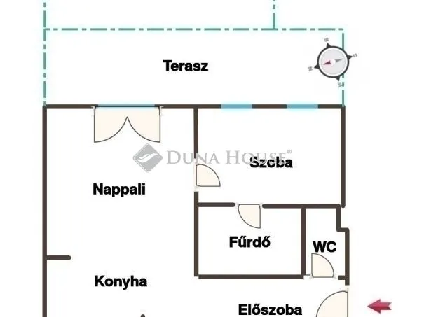 Eladó lakás Budapest XIII. kerület 41 nm