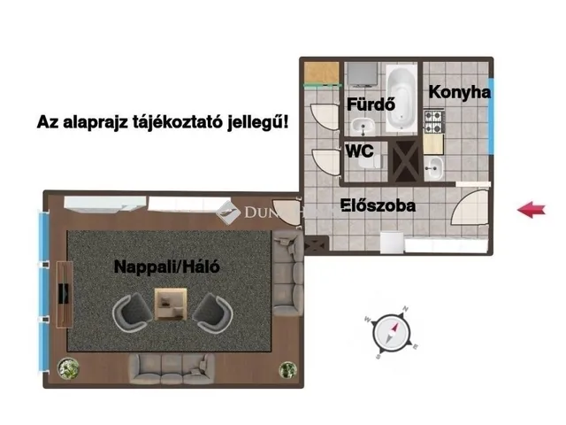 Eladó lakás Budapest X. kerület 36 nm