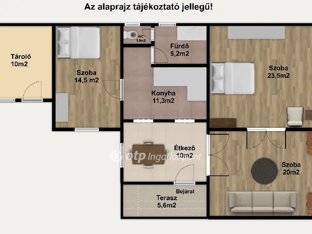 Eladó ház Öttevény 88 nm