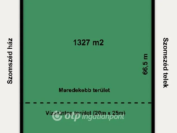 Eladó telek Pannonhalma 1327 nm