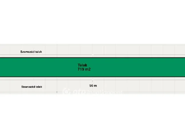 Eladó telek Győr, Szabadhegy 719 nm
