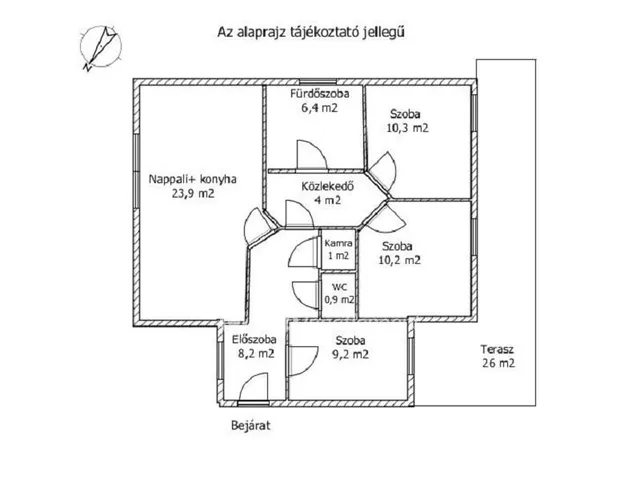 Eladó lakás Győr, Révfalu 74 nm