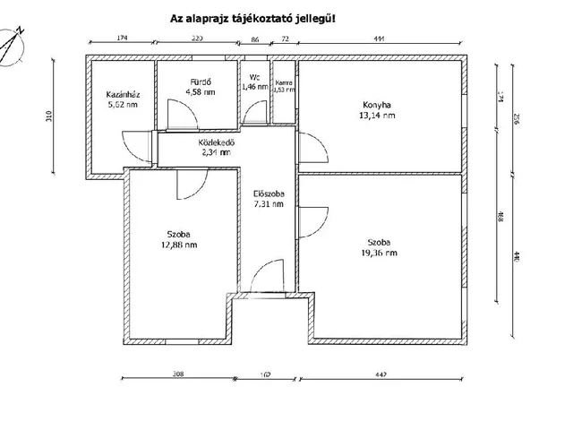 Eladó ház Mosonmagyaróvár 68 nm