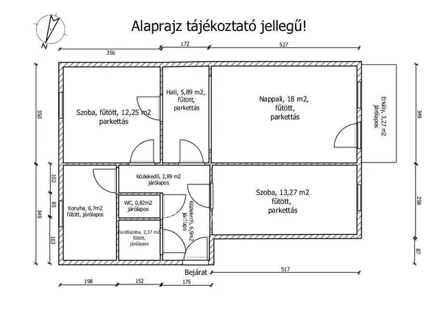 Eladó lakás Győr 68 nm