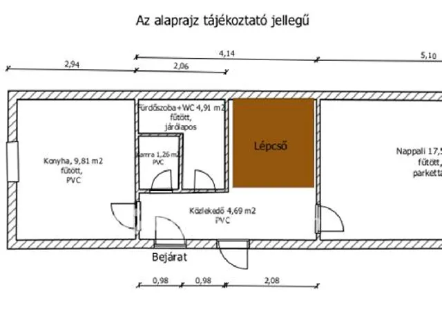 Eladó lakás Győr 101 nm