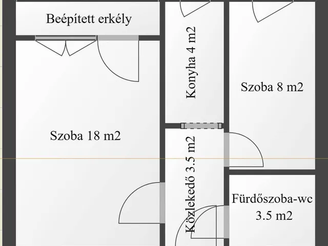 Eladó lakás Kazincbarcika 37 nm