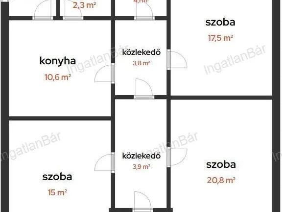 Eladó ház Tyukod 77 nm