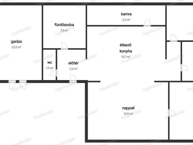 Eladó ház Bátorliget 79 nm