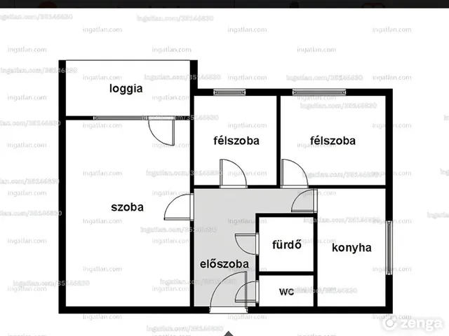 Eladó lakás Budapest III. kerület, Békásmegyer 50 nm