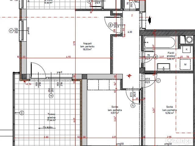 Kiadó lakás Nyíregyháza 65 nm