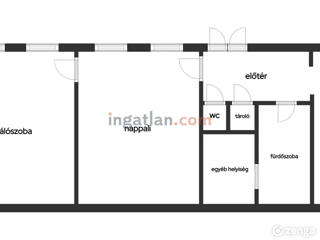 Eladó lakás Budapest VI. kerület, Nagykörúton belüli terület 78 nm