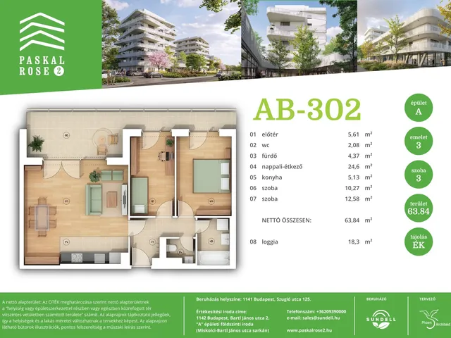 Eladó lakás Budapest XIV. kerület 65 nm