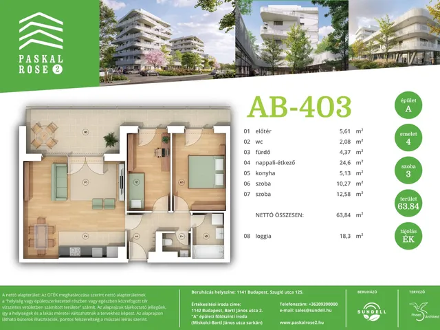 Eladó lakás Budapest XIV. kerület 65 nm