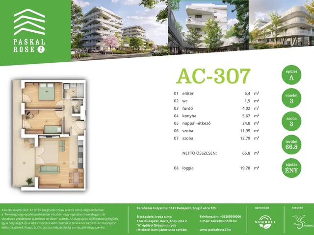 Eladó lakás Budapest XIV. kerület 68 nm