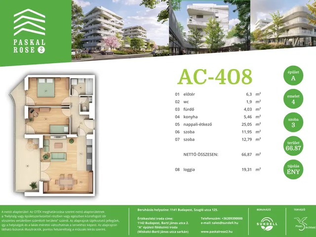 Eladó lakás Budapest XIV. kerület 67 nm