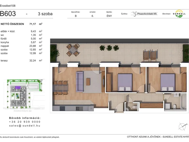 Eladó lakás Budapest XIV. kerület 71 nm