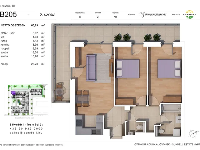 Eladó lakás Budapest XIV. kerület 66 nm