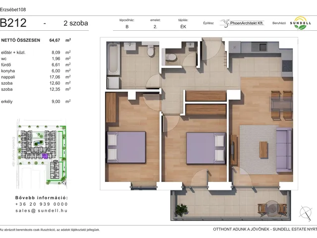 Eladó lakás Budapest XIV. kerület 65 nm