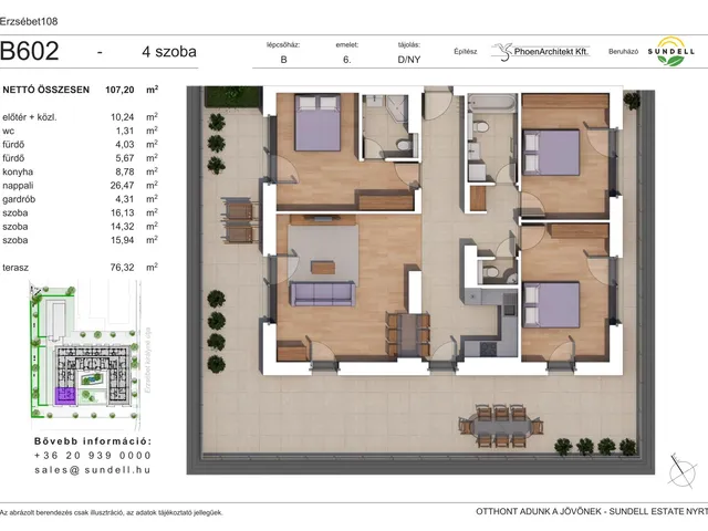 Eladó lakás Budapest XIV. kerület 107 nm